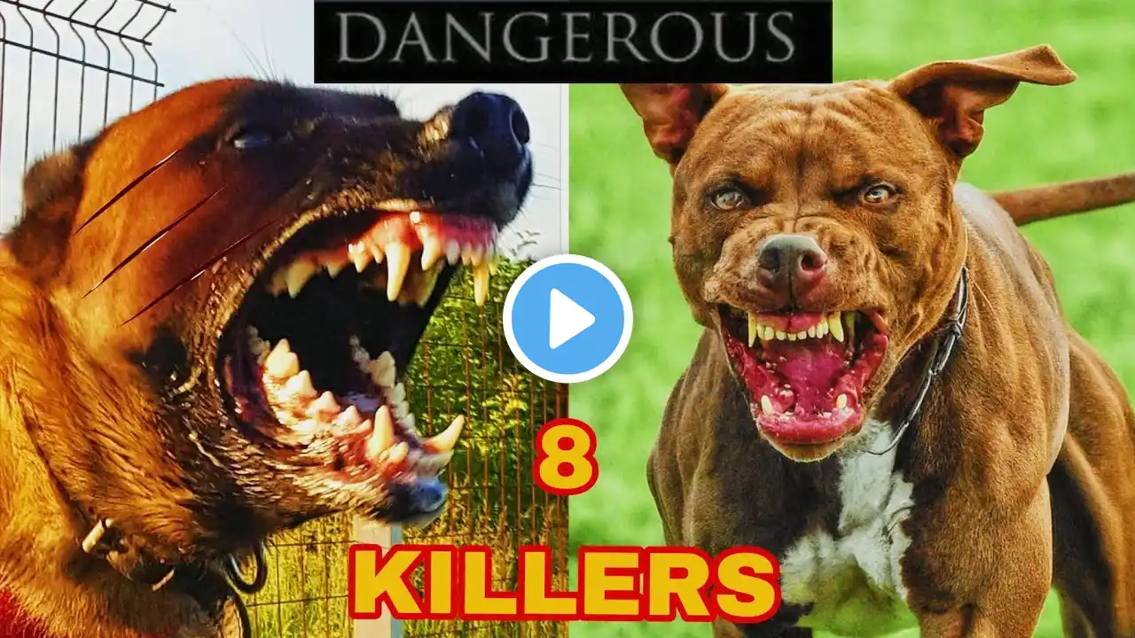 8 dangerous dogs in the world!