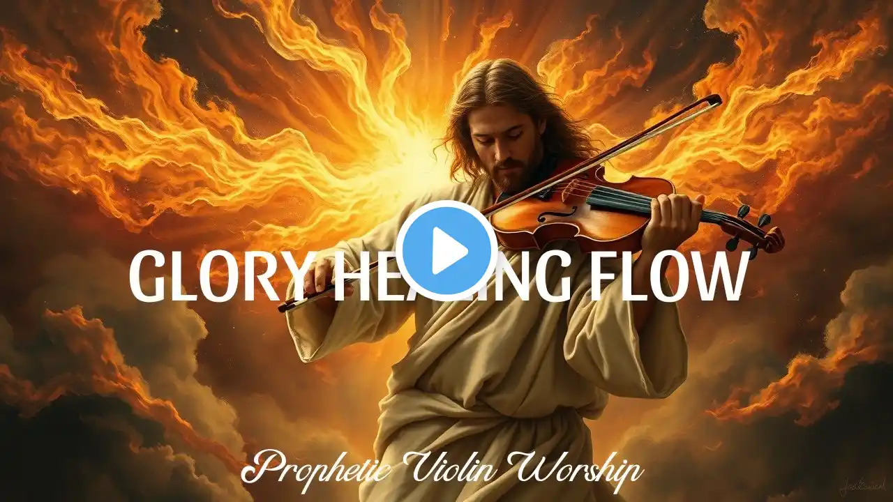 Prophetic Violin Worship | GLORY HEALING FLOW | Background Prayer Worship