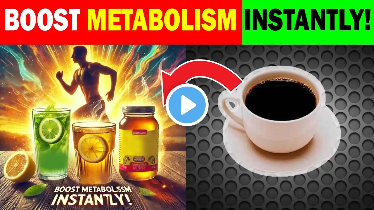 10 Morning Drinks to BOOST Metabolism Instantly! 🔥🔥 (Burn Fat Fast!)