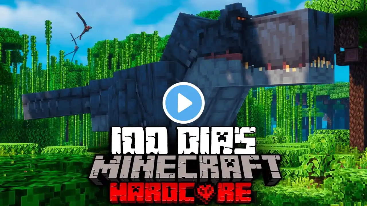 Sobreviví 100 días En Un Apocalipsis de Dinosaurios En Minecraft HARDCORE... Esto sucedió