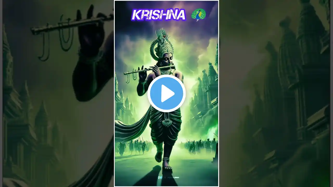 || KRISHNA'S sweet flute music ||🦚🪈🎶 #krishna #krishnabhajan #love  #viralvideo #trending #shorts