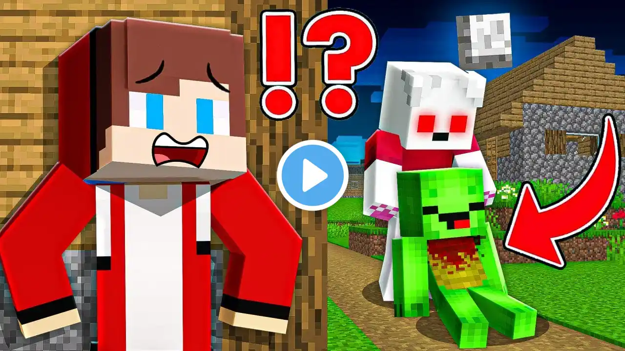 Why EVIL CARRIE Wants To Kill JJ and Mikey at Night in Minecraft  - Maizen JJ Mikey