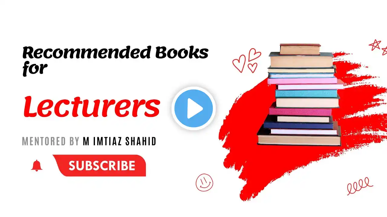 Recommended Books For Lecturers | Advanced Publishers\ Books |M Imtiaz Shahid