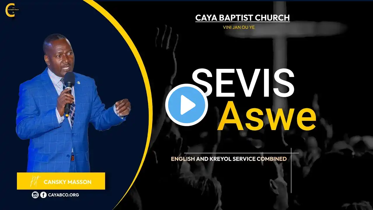 Evening Worship Service|CAYA Baptist Church | 10/20/2024