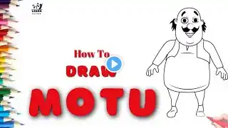 Motu Drawing 😍 | Motu Patlu || Learn & Colour ||
