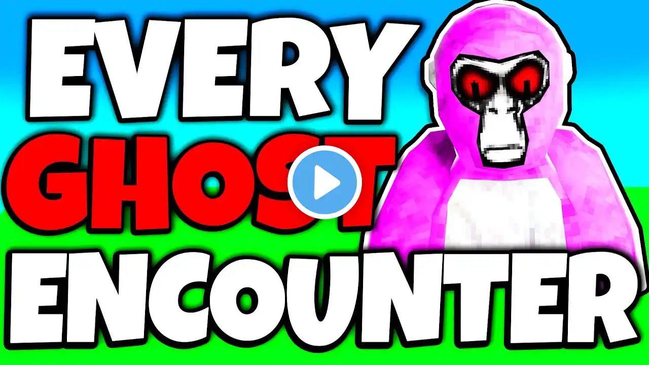 Every Ghost Encounter in Gorilla Tag!