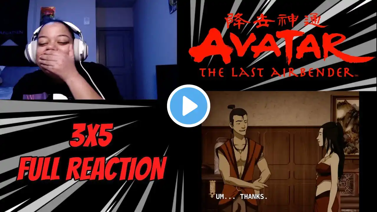 Avatar The Last Airbender 3x5 The Beach FULL REACTION