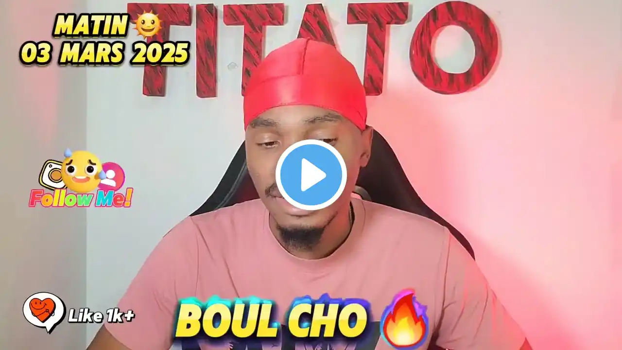 BOUL CHO🔥💯KRAZE BANK POU TIRAJ MATIN 03 MARS 2025 #titato509 #boulchotitato509 #boulcho345 #boulcho