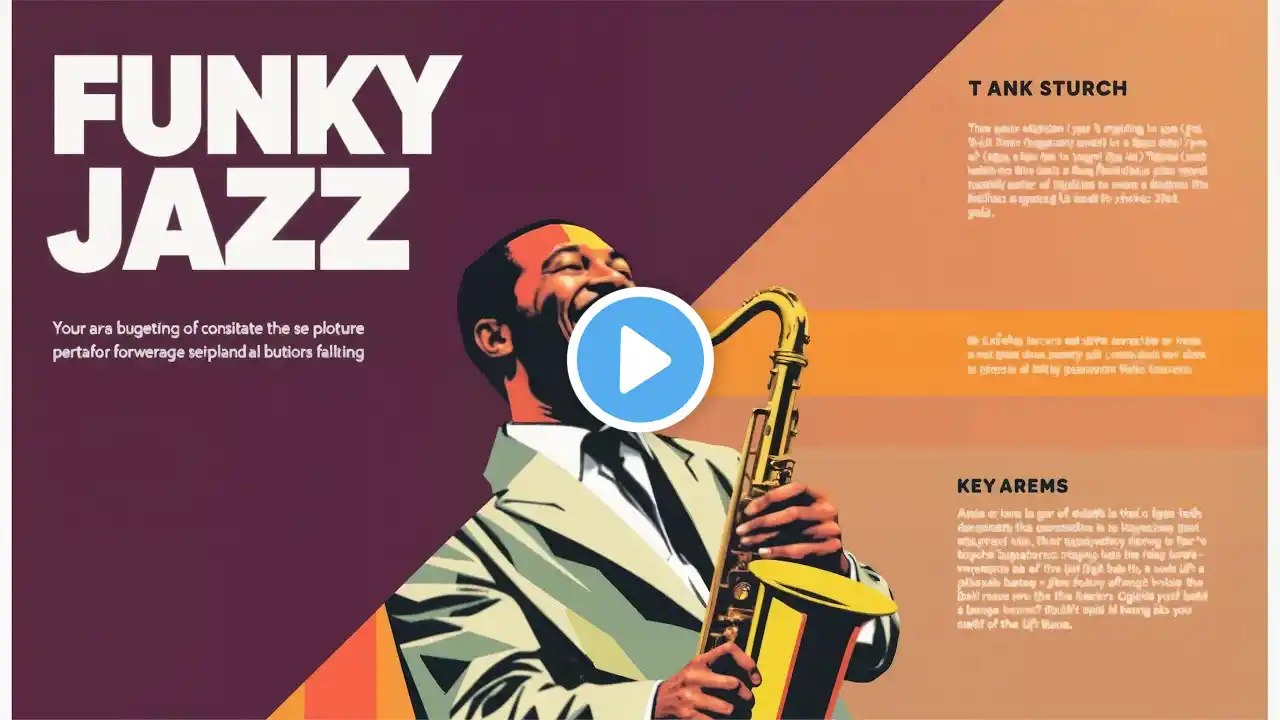 Retro Funky Jazz Saxophone | Smooth Saxophone Beats and Classic Grooves for a Chill Atmosphere