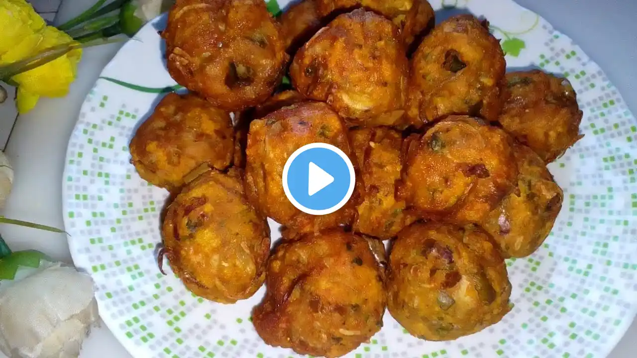মুচমুচে চিকেন পাকোড়া। Crispy Chicken Pakora Recipe। Easy Chicken Snacks Recipe