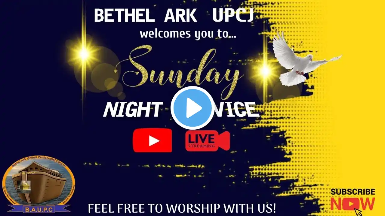 Bethel Ark UPCJ Grange Pen Sunday Night Service (June 26, 2022)