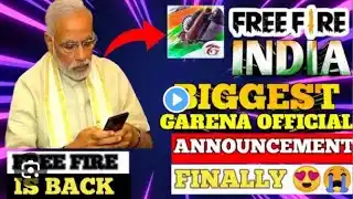FREE FIRE INDIA IS HEAR | FREE FIRE UNBAN |FREE FIRE COMING 15 SEPTEMBER |FREE FIRE INDIA DOWNLOAD|