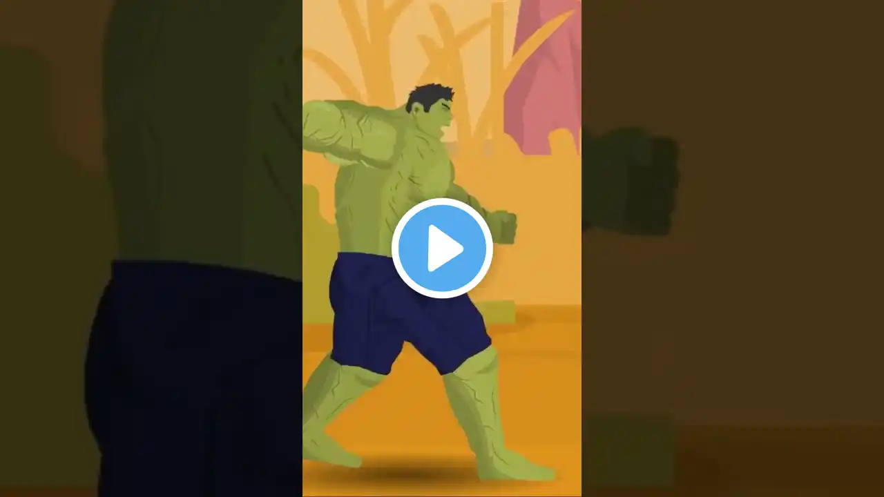 Hulk vs Indominus Rex | Hulk Rampage | Hero Animation #shorts