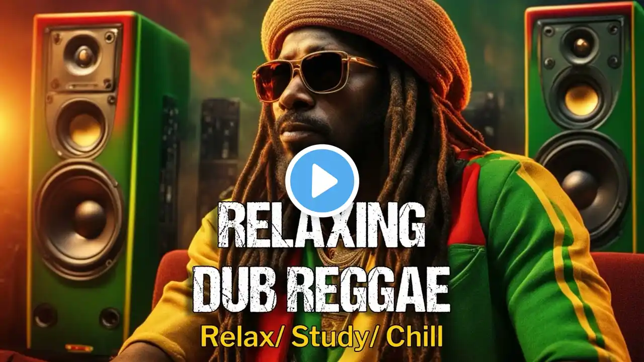 ✅ Relaxing Dub Reggae | Peaceful Mix/ Relax/ Study/ Chill/ Instrumentals/ Reggae Music No Vocals