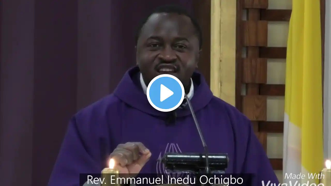 Homily for 3rd Sunday of Lent Year A 2020 By Fr Emmanuel Ochigbo