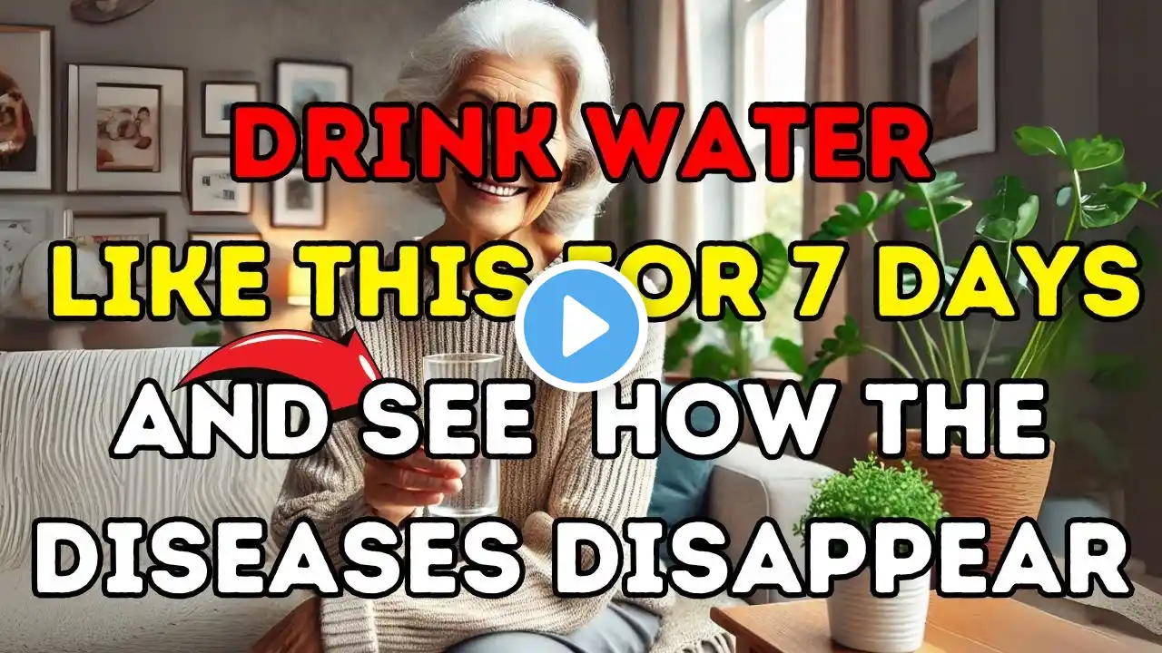 I'LL REVEAL A SECRET TO YOU...99% of People DON'T KNOW How to Drink WATER! How to Recover Health