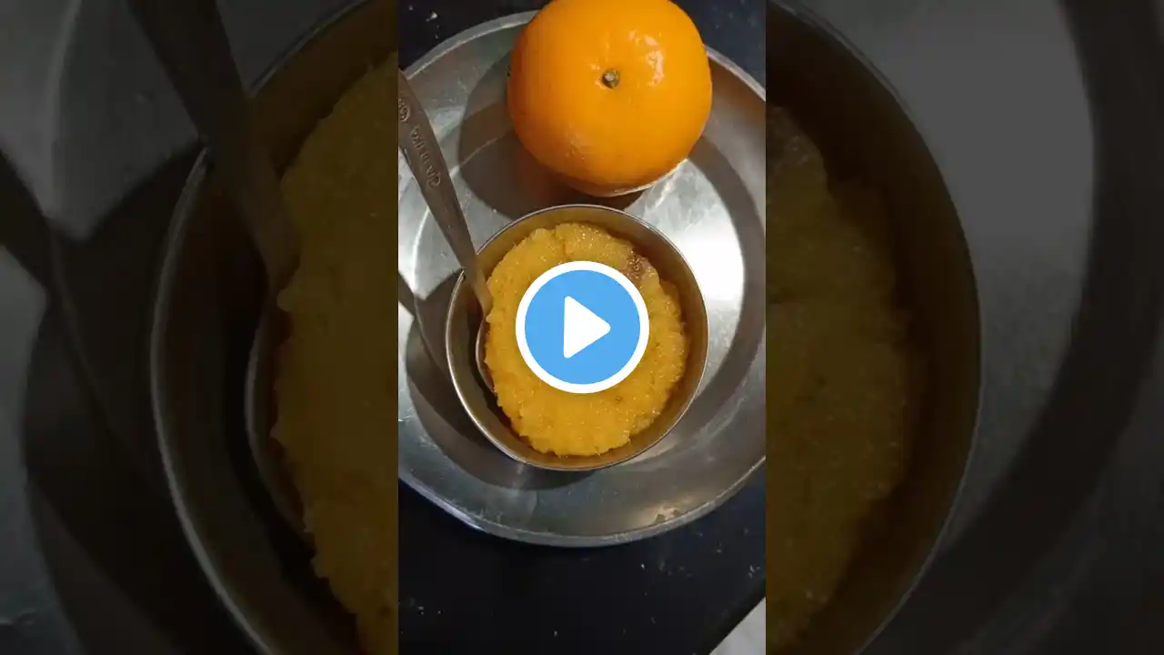 Kamala Orange  Kesari | Indian Sweets | Sweet Treats | Kesari Recipe😋