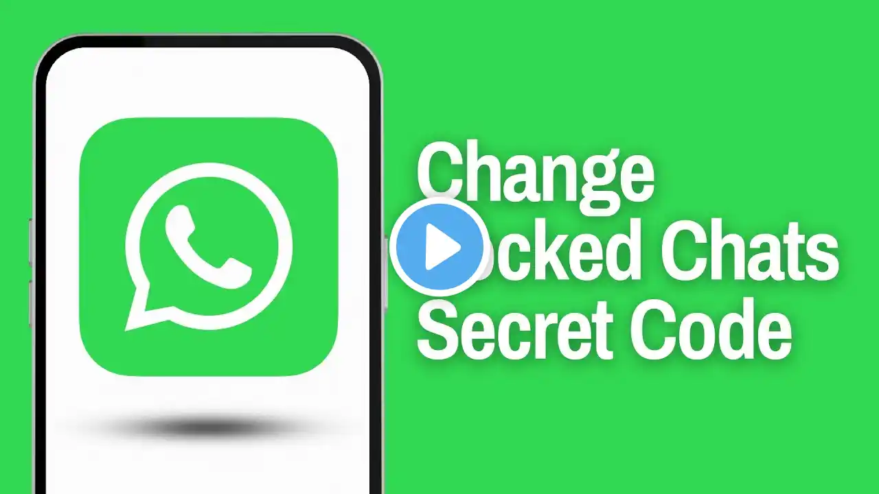 How to Change Locked Chats Secret Code on WhatsApp | Reset Forgot Whatsapp Chat Password