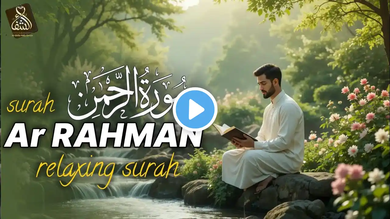 Surah Ar Rahman shooting Recitation|سوره الرحمن|alshifa