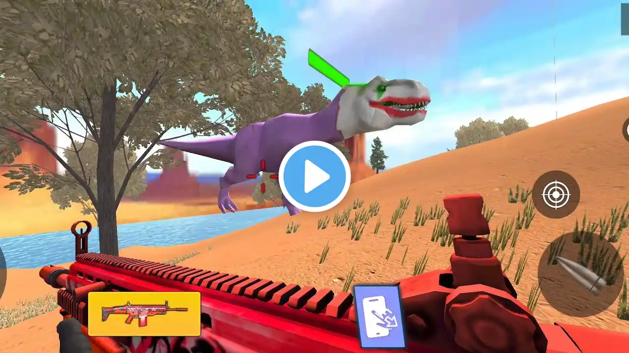 Wild Animal Hunter 3D - Dinosaur Hunter Game-New Android Gameplay #64