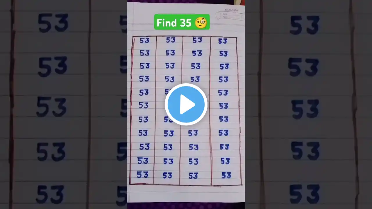 Find 35 🧐 #gk #upsc #maths #1million #viralvideo #trendingshorts #yt #shorts  #shorts #viral#facts