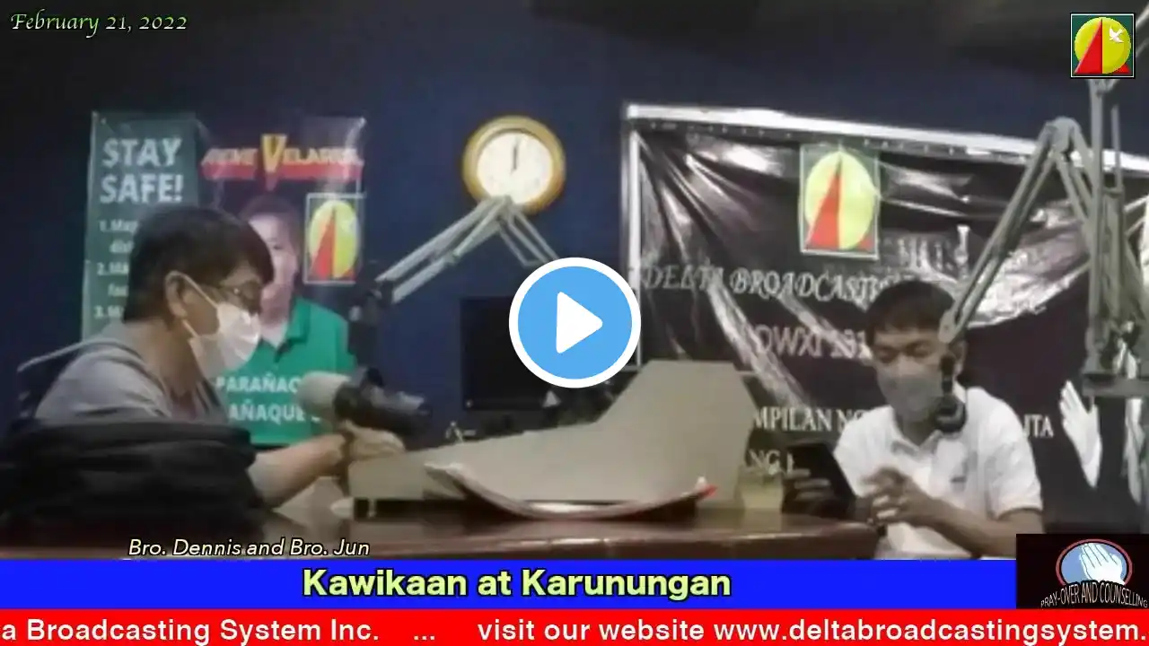 DWXI 1314 AM Livestream (Monday - February 21, 2022) #kawikaanatkarunungan