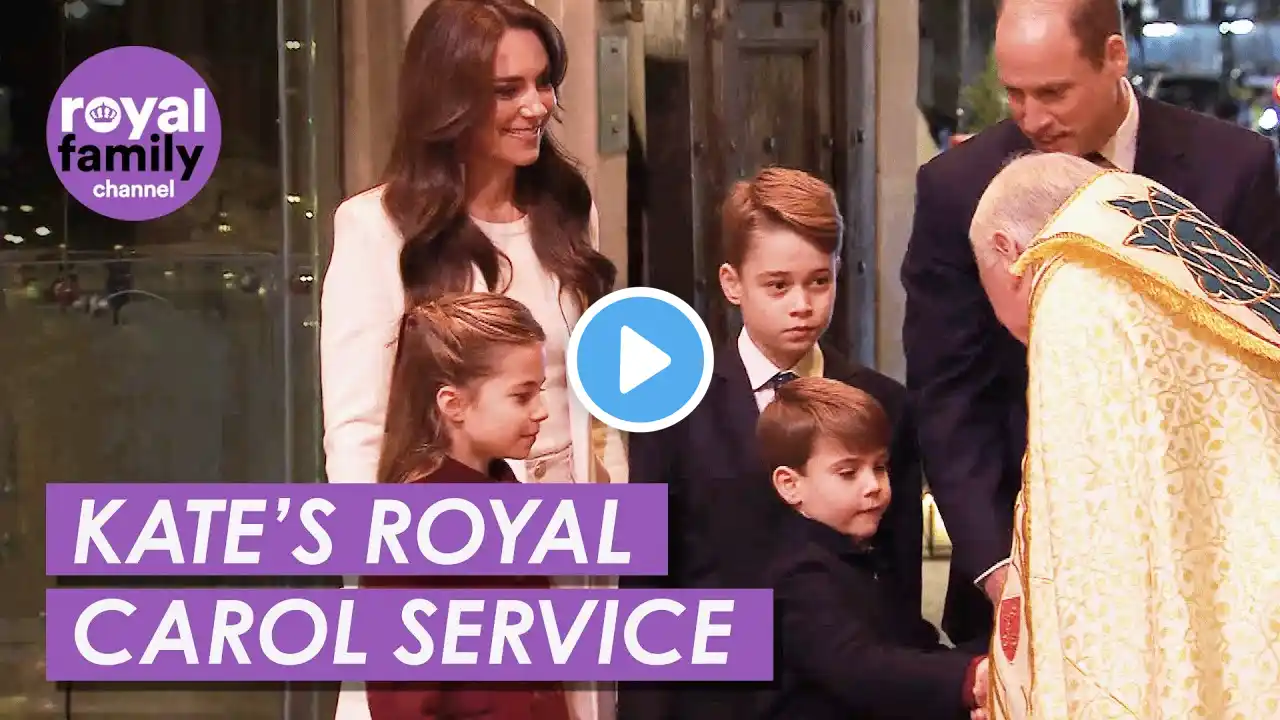 Princess Kate Hosts Royal Carol Service for Third-Year Running