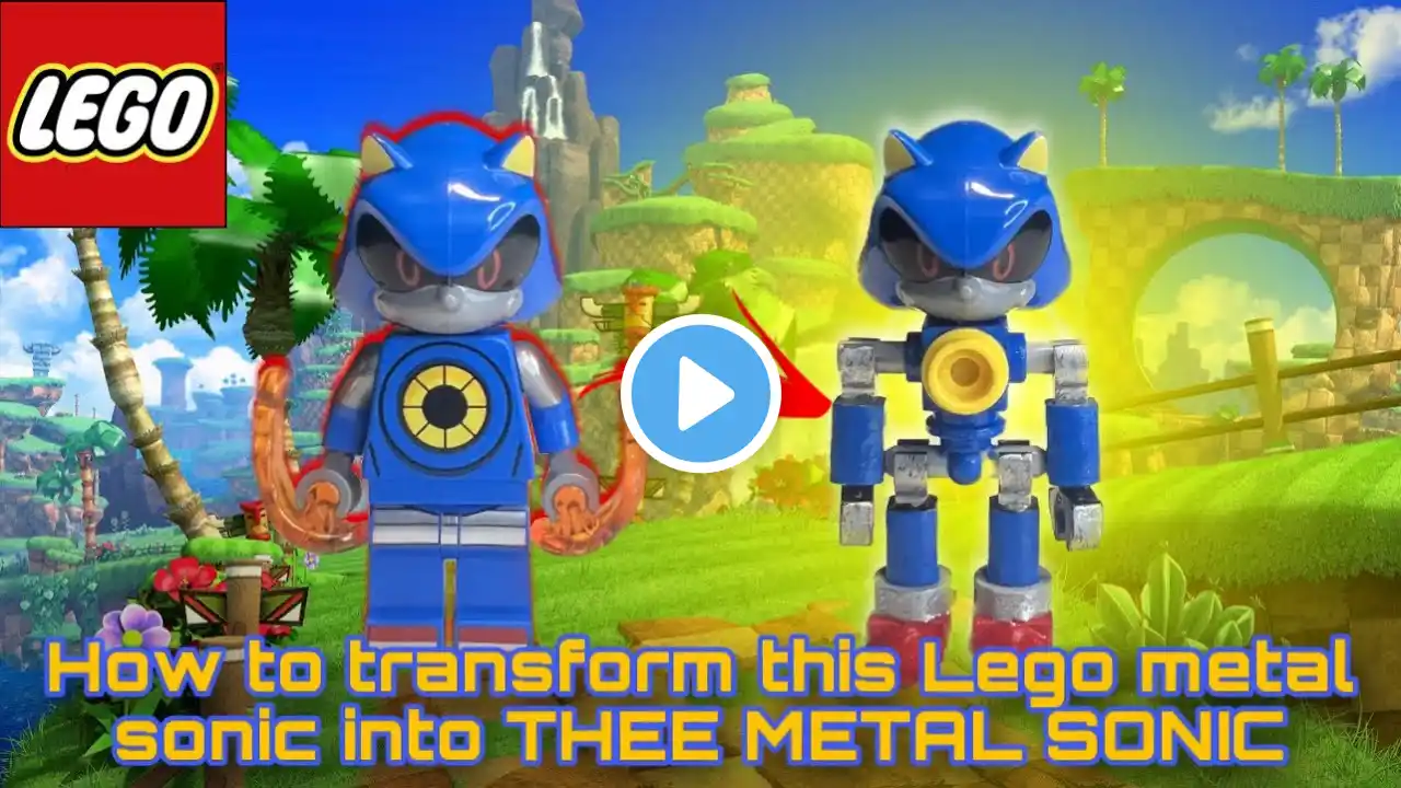 MAKE LEGO METAL SONIC GREAT AGAIN new metal sonic body tutorial