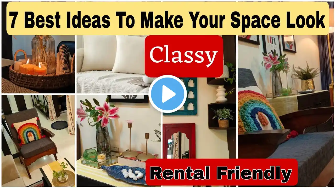 7 Best Ideas To Make Your Space Look Classy/Home Decoration Ideas/Home Decors