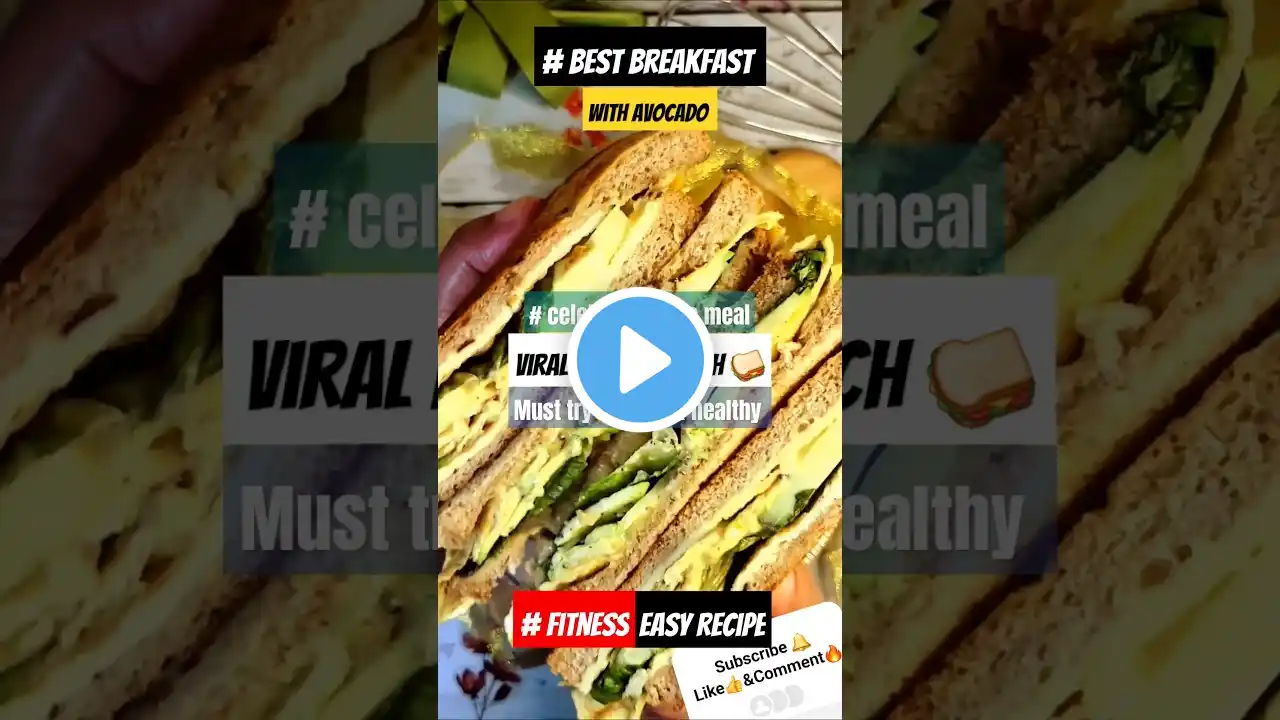 Viral Breakfast Sandwich #mealinspo #dietrecipe #youtubeshorts #shortvideo #eggsandwich #easyrecipe