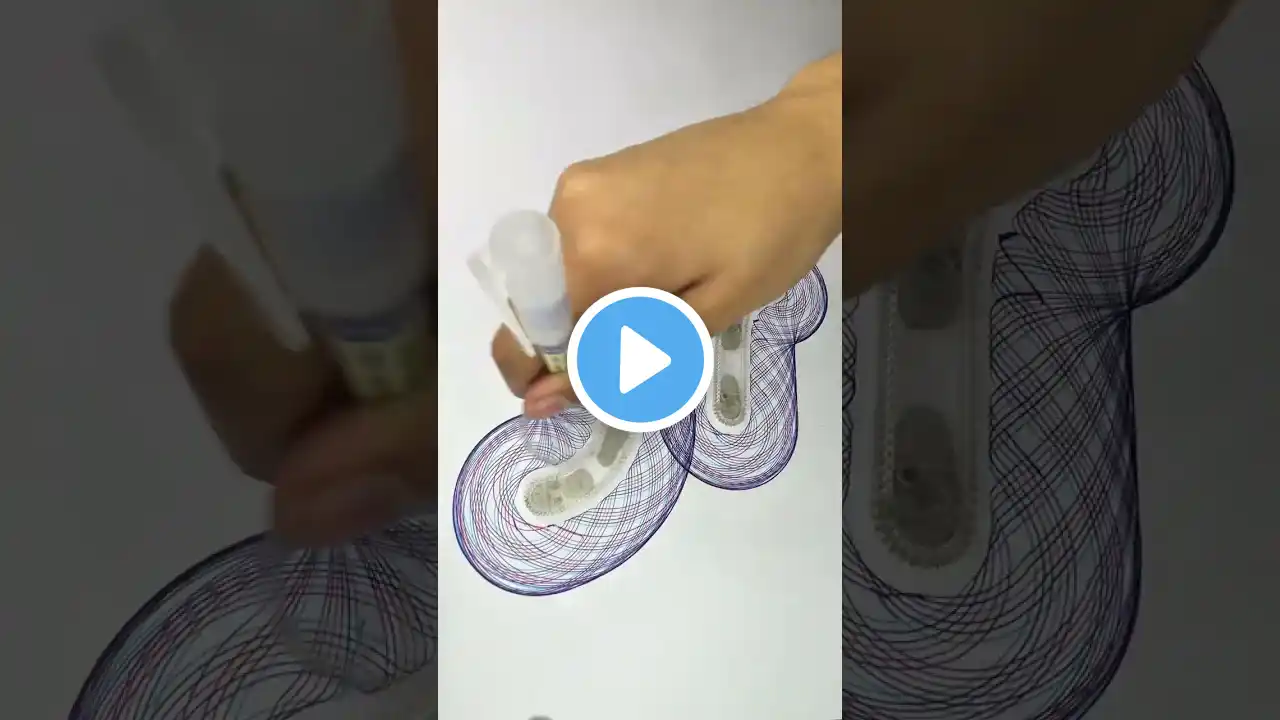The Most Relaxing ASMR Spirograph Art Ever #art #asmr #shorts #2025 #usa #spirograph #satisfying
