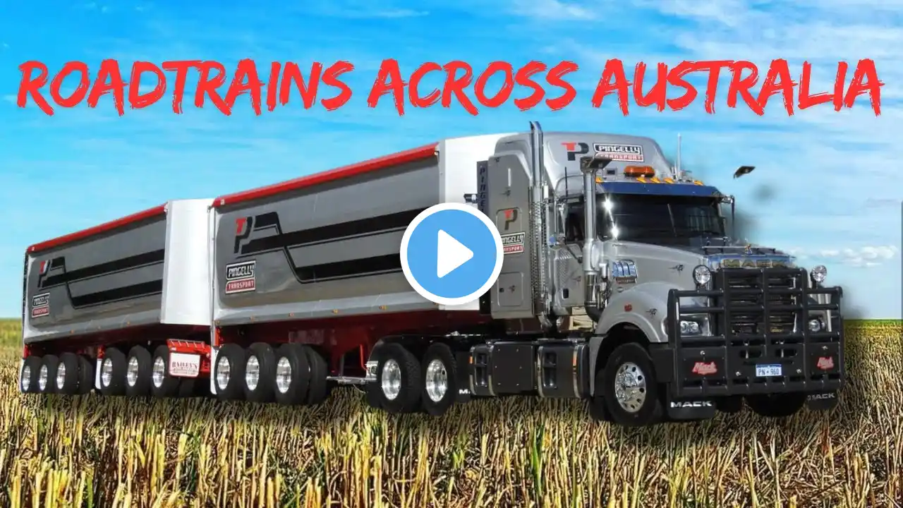 Would YOU Drive a Road Train in Australia ?