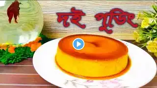 Pudding Recipe || Yogurt Pudding Dessert Bangla Recipe||DOI PUDDING|| দই পুডিং