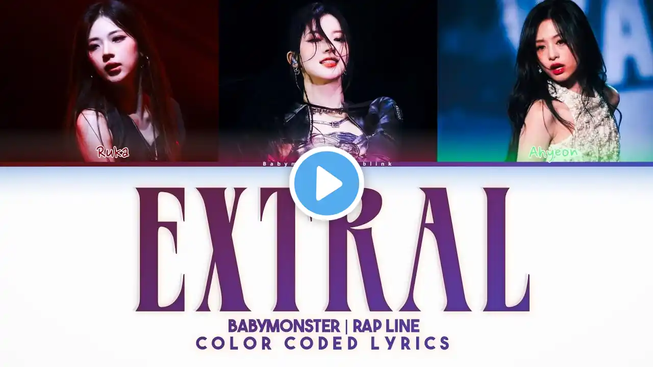 [AI COVER]  What if RAPPER BABYMONSTER sang "EXTRAL" by JENNIE (feat. DOECHII)  | org. Jennie