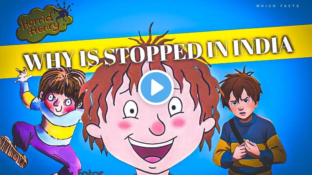 Horrid Henry dog Why it Stopped in india  || Bas karo henry kyu band hua Which Facts #comedy