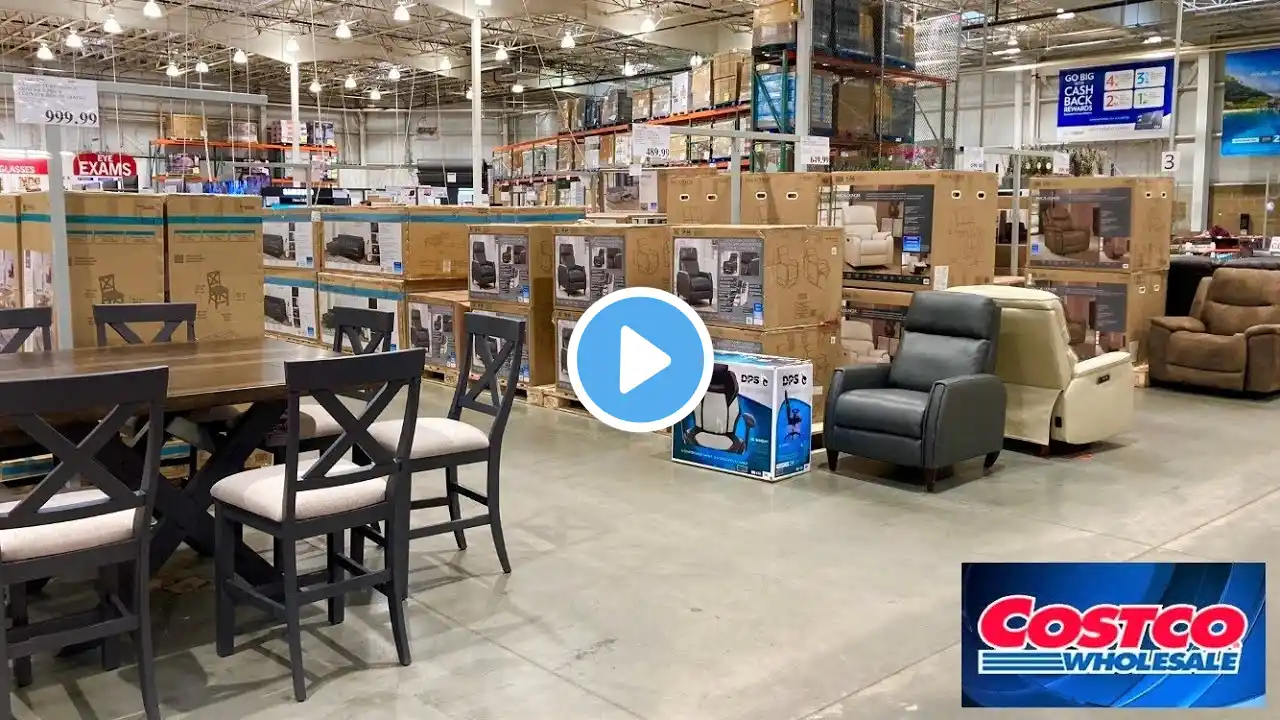 COSTCO SHOP WITH ME FURNITURE HOUSEHOLD ITEMS KITCHENWARE DINNERWARE SHOPPING STORE WALK THROUGH