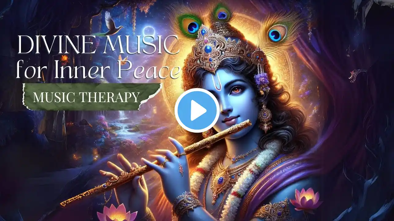 Mystical Flute of Lord Krishna | Divine Music for Deep Meditation & Inner Peace | 8K Ultra HD