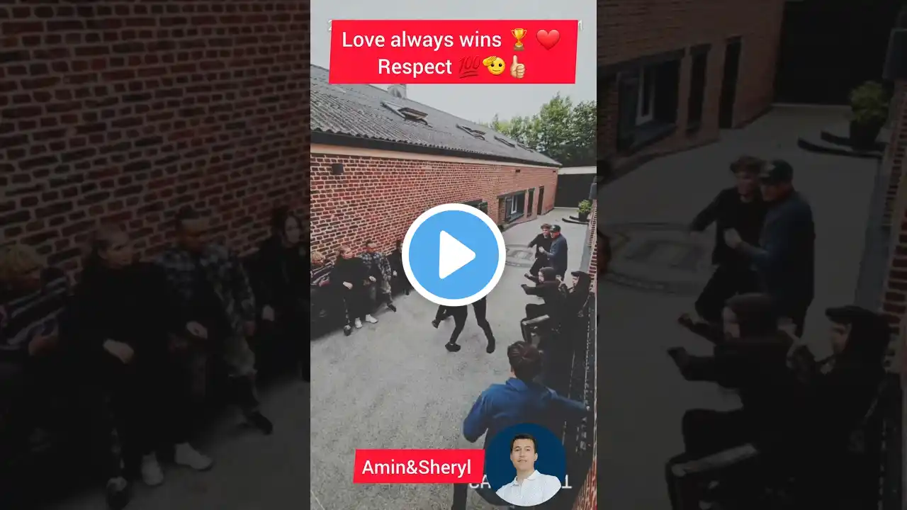 love always wins 🏆 Respect ❤️ 💯 #respect #shorts #reaction #humanity #viralvideo #fyp #trending