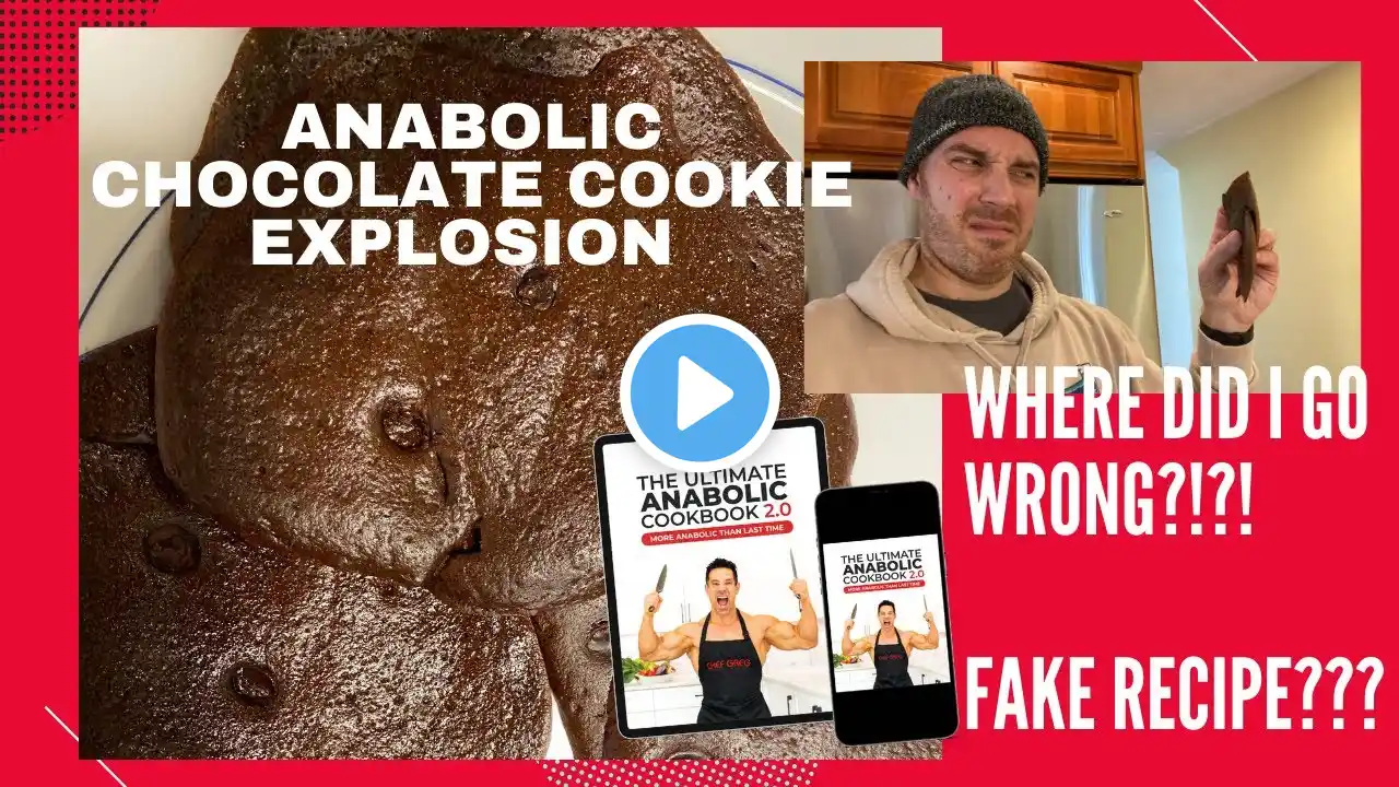 Greg Doucette's Chocolate Cookie Explosion | FAKE RECIPE? | High Protein Bodybuilding Meal Plan