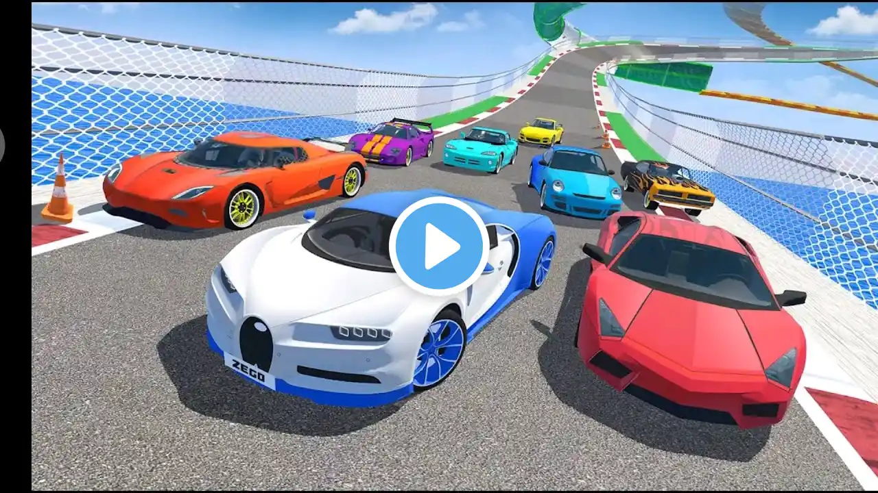 Ramp Car Racing - Car Racing 3D| Impossible Car Stunts Master Game| #GT #rampcar #ramp @SGamingGT