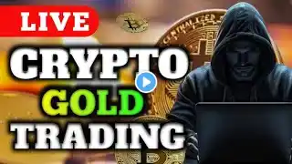 Live Crypto Trading | Gold Trading 🤑 #live #crypto #forex #trading #btc #tradepulsenetwork