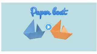 How to make paper boat step by step #paperboat #origamiboat #diy #papercraft #paperfun