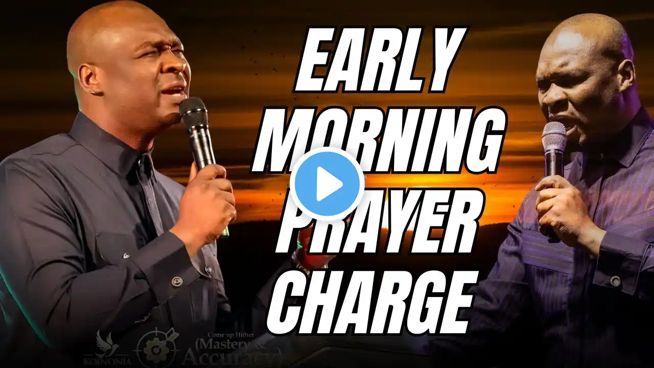 MORNING PRAYER || SATURDAY EARLY MORNING PRAYER TO START YOUR DAY RIGHT || APOSTLE JOSHUA SELMAN