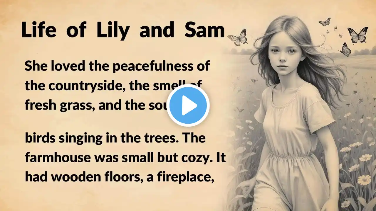Life of Lily and Sam | Improve English | Higher Level English Stories |