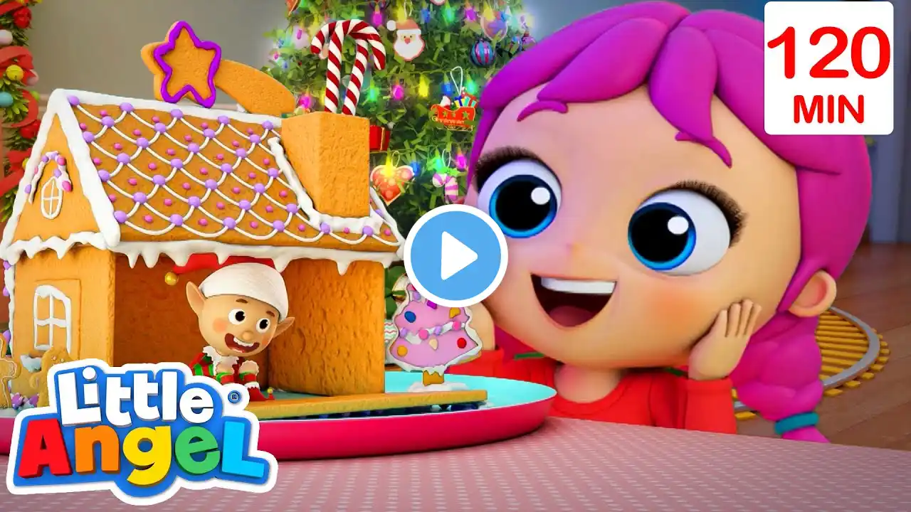 Oh Christmas Elf! | Jill's Playtime | Little Angel Kids Songs & Nursery Rhymes