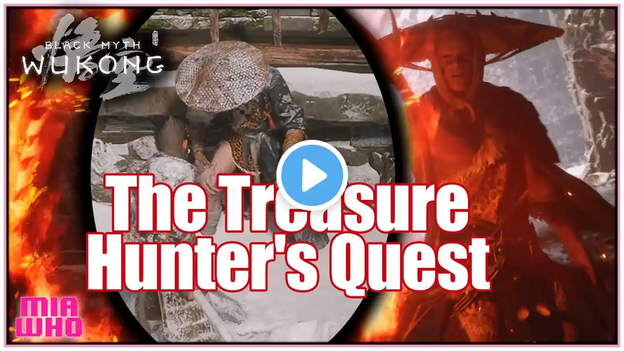 Black Myth: Wukong - The Treasure Hunter's Quest & Green-Capped Martialist Boss Fight