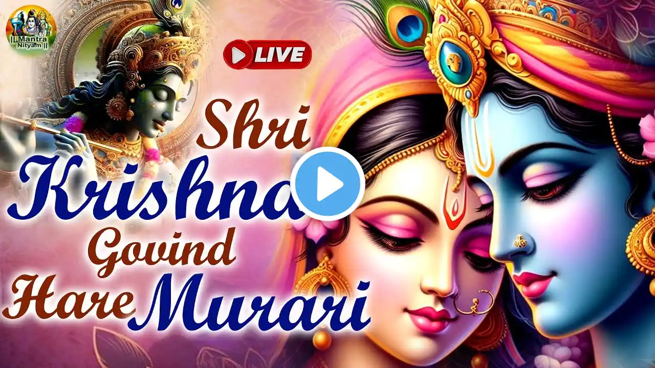 LIVE: SHRI KRISHNA GOVIND HARE MURARI | VERY BEAUTIFUL SONG - POPULAR KRISHNA BHAJAN ( FULL SONG )