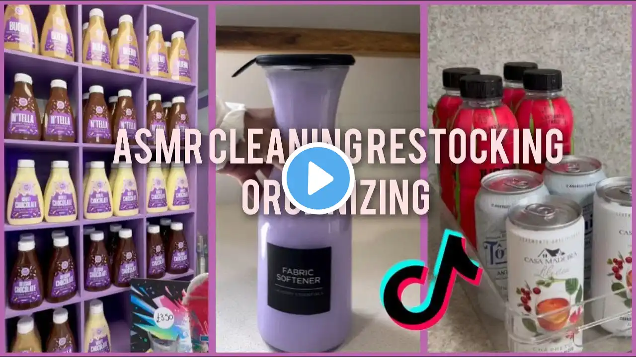 20 minutes ⏳ ASMR 🔊 CLEANING 🧼 RESTOCKING 🍉 ORGANIZING 🧃 TIKTOK COMPILATION ✨ *SATISFYING* #17