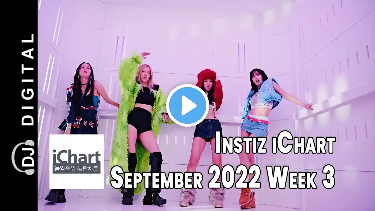 Top 20 Instiz iChart Chart - September 2022 Week 3