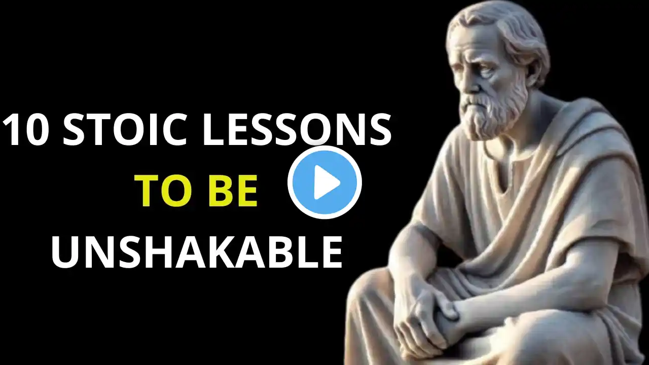 10 Powerful Stoic Lessons to Build Unshakable Resilience and Never Give Up #stoicism #stoic